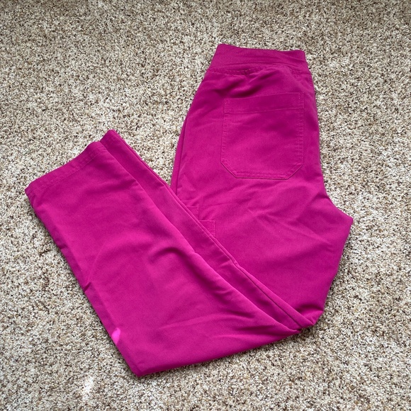 Figs raspberry sorbet yola skinny scrub pants ™ - Picture 3 of 7